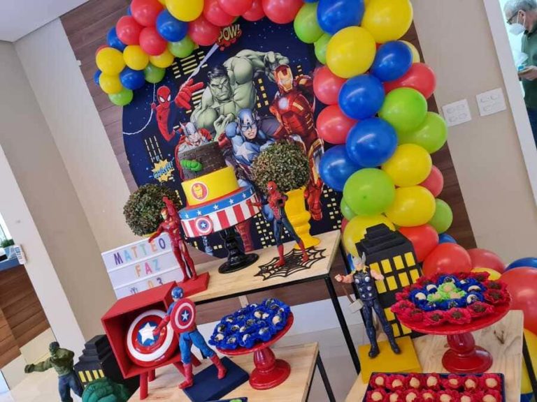 Aluguel Mini Table Vingadores