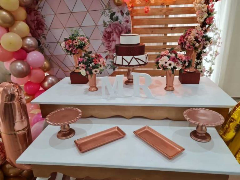 Aluguel Mesa Decorada Rose Gold Painel Duplo (11)