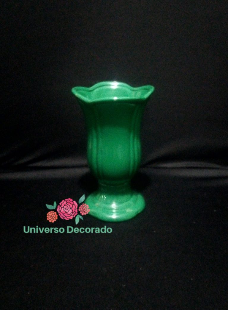 Vaso-ceramica-verde-escuro-M